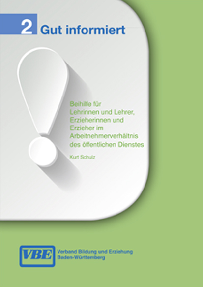 Gut informiert 2: Beihilfe für Lehrerinnen und Lehrer, Erzieherinnen ...